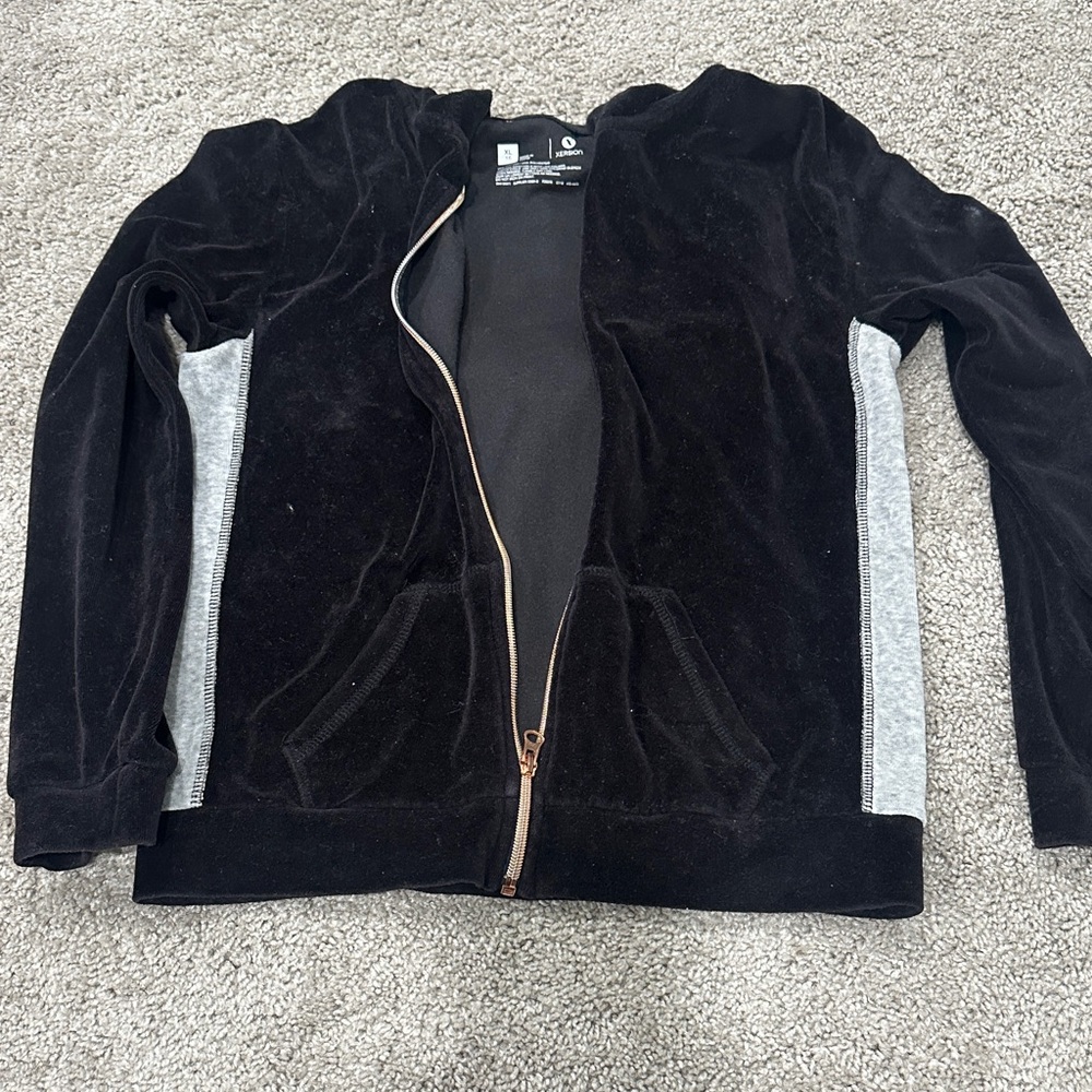 Xersion Black and Gray Women's Jacket